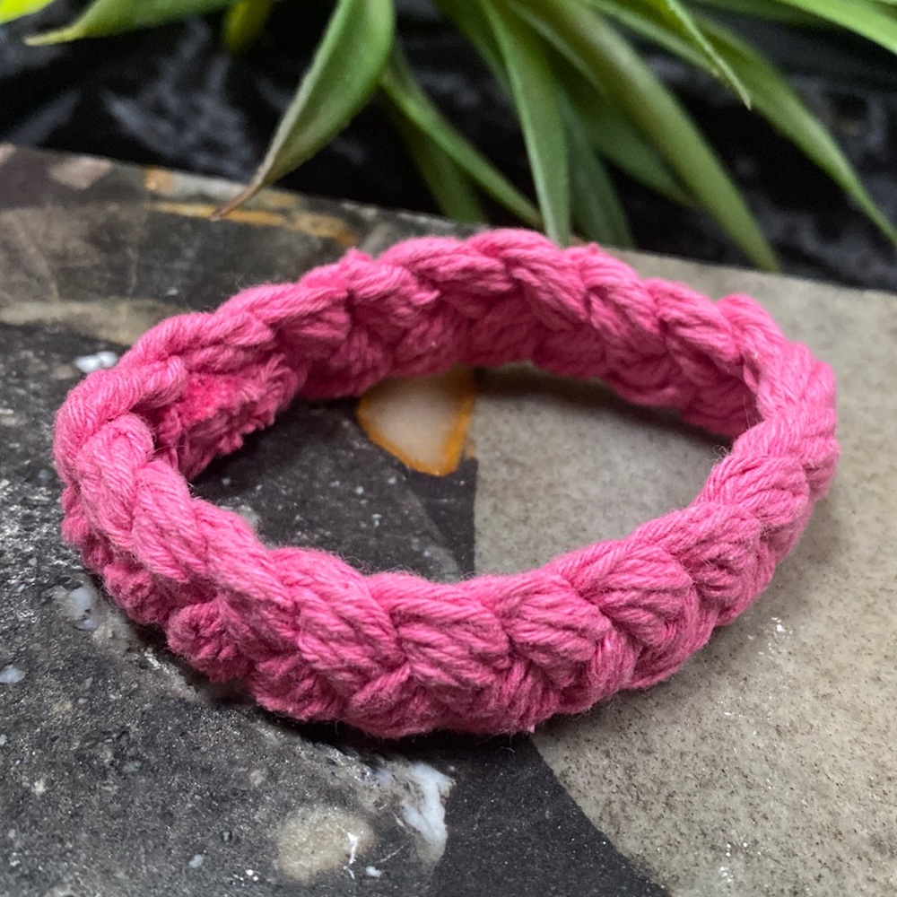 Pink Surfer Sailor Knot Bracelet Friendship Bracelet